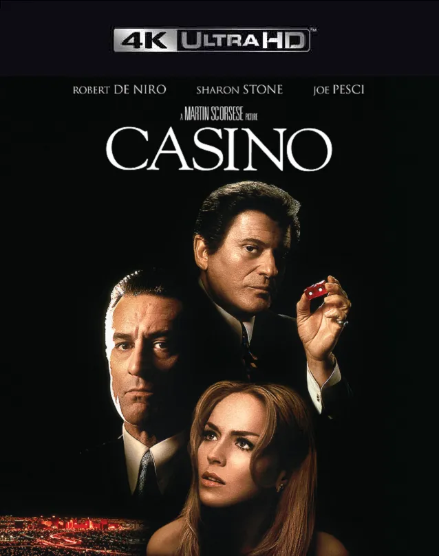 CASINO VUDU 4K OR ITUNES 4K VIA MOVIES ANYWHERE