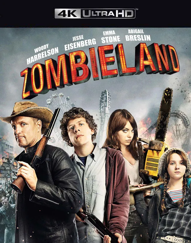 ZOMBIELAND VUDU 4K OR ITUNES 4K VIA MA