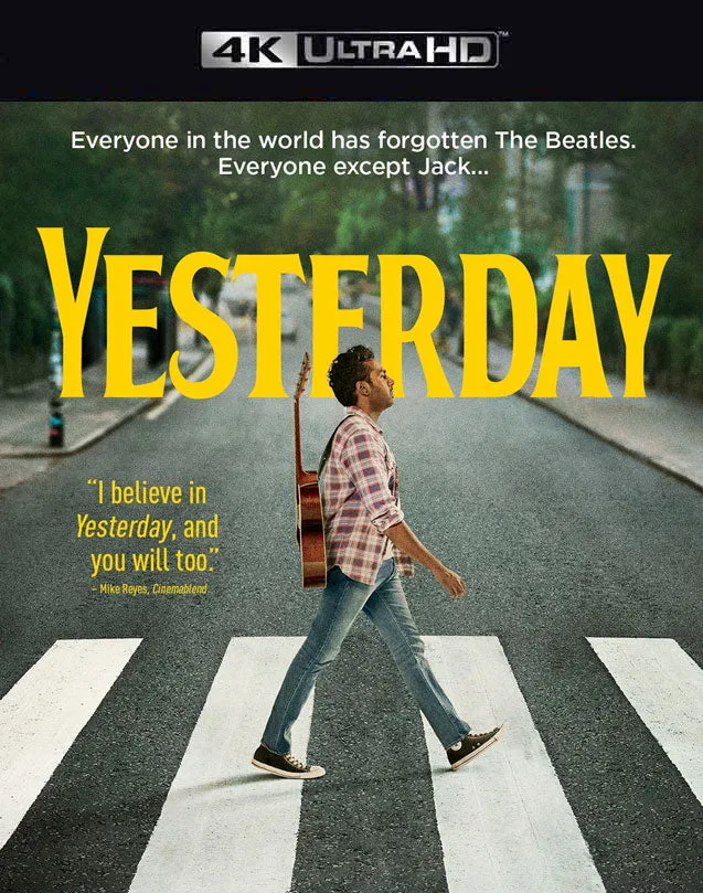 YESTERDAY VUDU 4K OR ITUNES 4K VIA MA