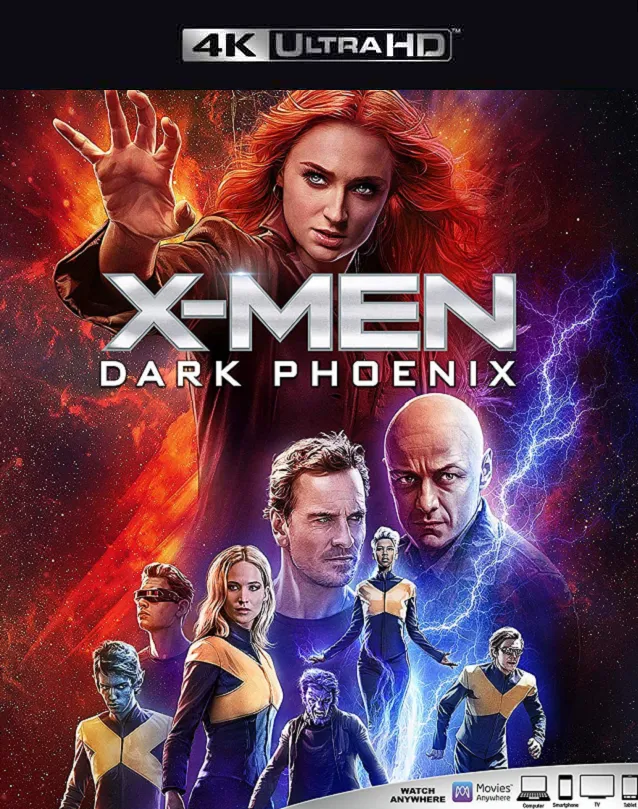 X-MEN DARK PHOENIX VUDU 4K OR ITUNES 4K VIA MA