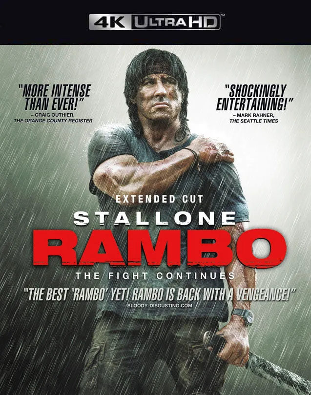 RAMBO 2008 VUDU 4K OR ITUNES 4K