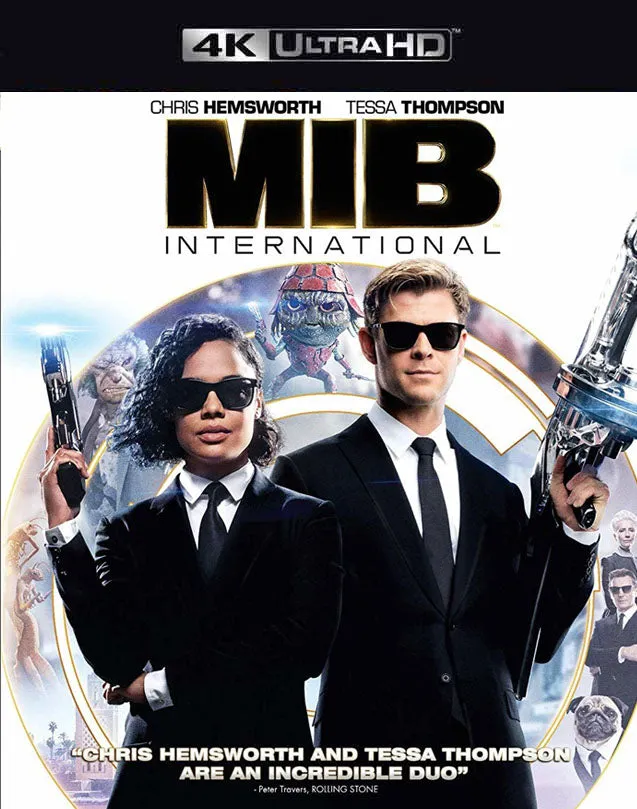 MEN IN BLACK INTERNATIONAL VUDU 4K OR ITUNES 4K VIA MA