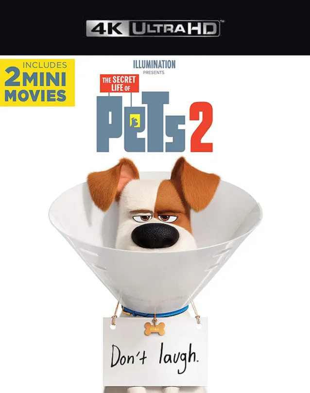 SECRET LIFE OF PETS 2 VUDU 4K OR ITUNES 4K VIA MA