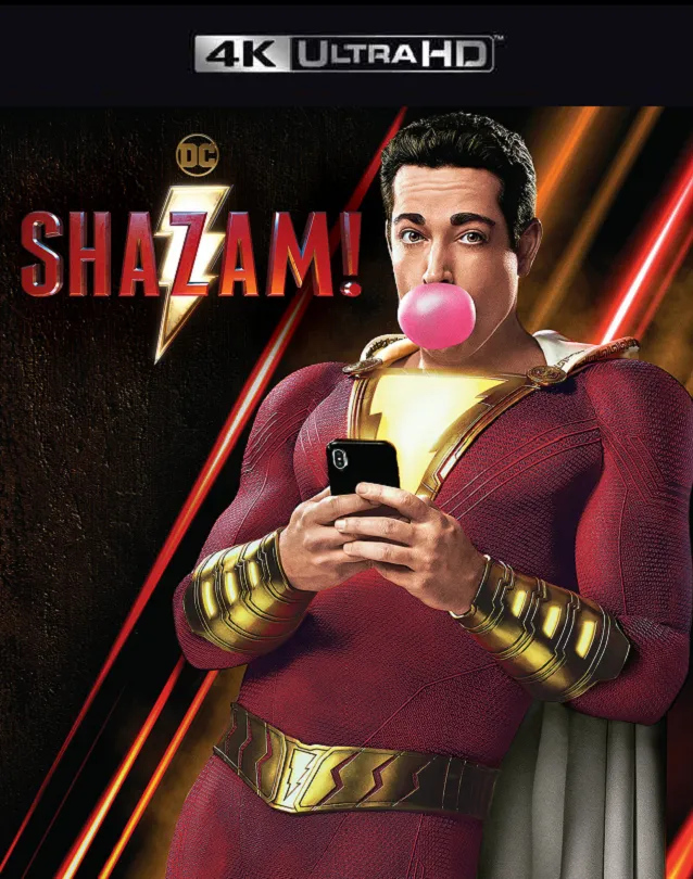 SHAZAM VUDU 4K OR ITUNES 4K VIA MA