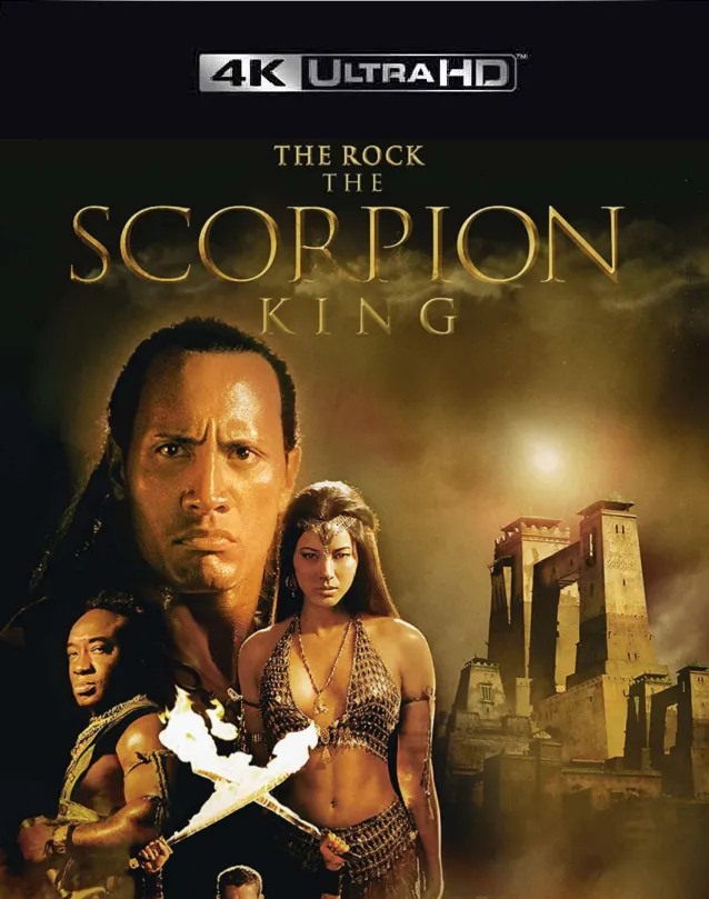 THE SCORPION KING VUDU 4K OR ITUNES 4K VIA MA