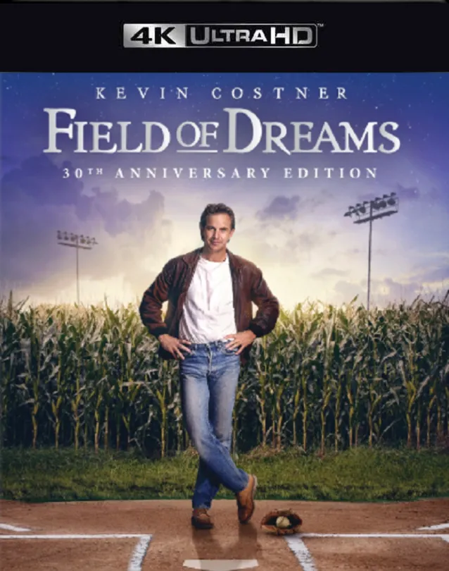 FIELD OF DREAMS VUDU 4K OR ITUNES 4K VIA MA