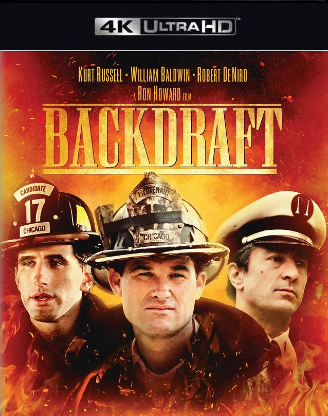 BACKDRAFT VUDU 4K OR ITUNES 4K VIA MA