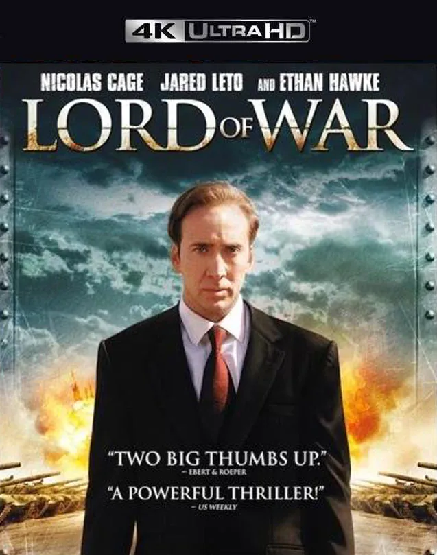 LORD OF WAR VUDU 4K OR ITUNES 4K