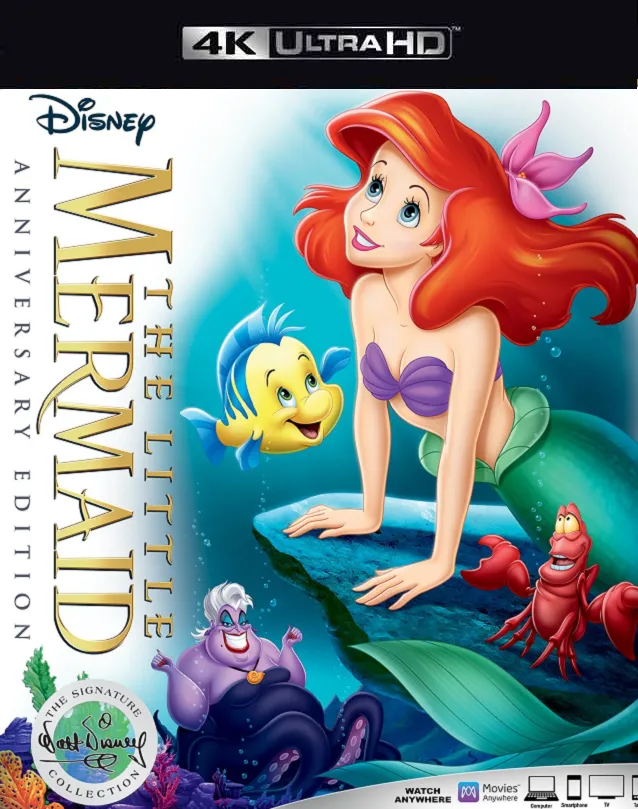 THE LITTLE MERMAID MA 4K VUDU 4K