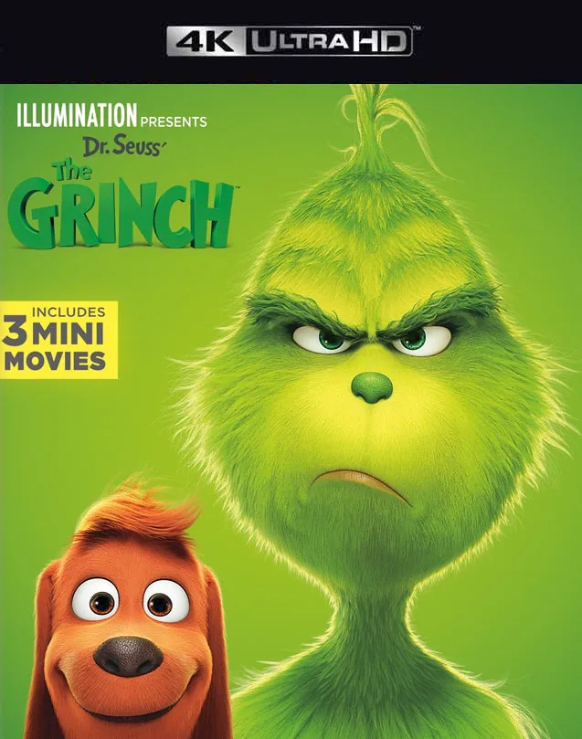 THE GRINCH VUDU 4K OR ITUNES 4K VIA MA