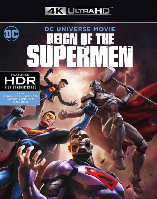 REIGN OF THE SUPERMEN VUDU 4K ITUNES 4K FANDANGONOW 4K VIA MA