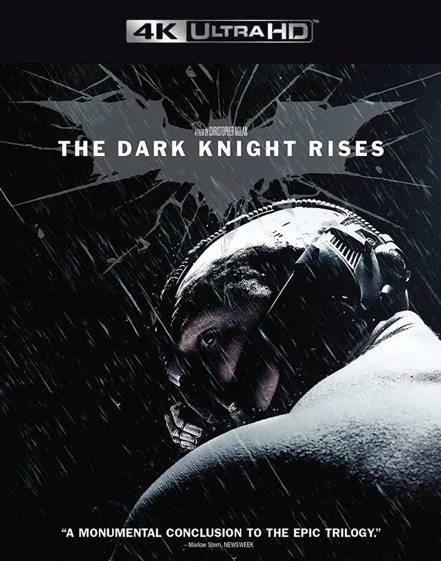 THE DARK KNIGHT RISES VUDU 4K AND ITUNES 4K VIA MA