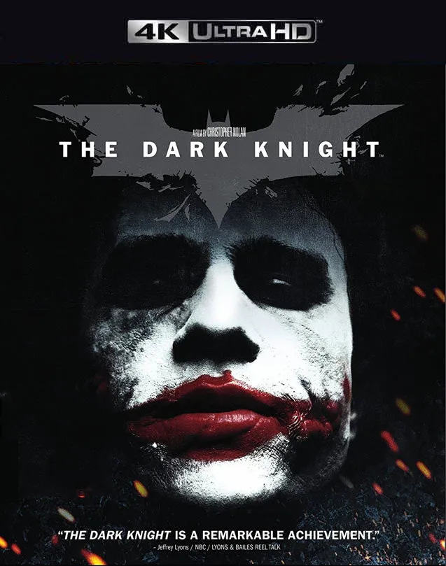 THE DARK KNIGHT VUDU 4K AND ITUNES 4K VIA MA