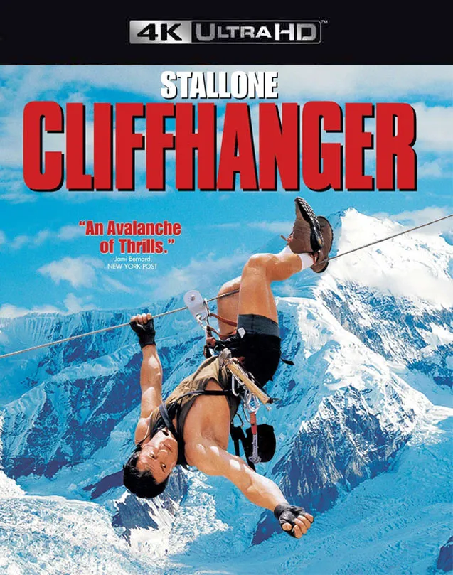 CLIFFHANGER MA 4K ITUNES HD VUDU HD