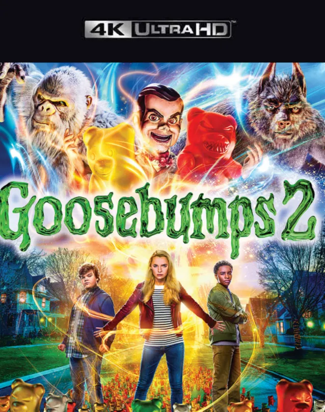 GOOSEBUMPS 2 HAUNTED HALLOWEEN VUDU 4K OR ITUNES 4K VIA MOVIES ANYWHERE