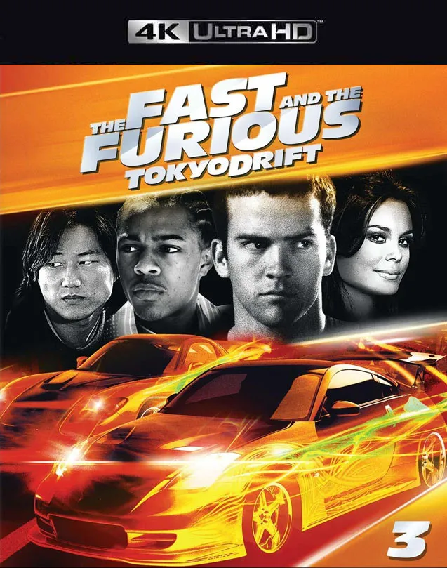 THE FAST AND THE FURIOUS TOKYO DRIFT VUDU 4K OR ITUNES 4K VIA MA