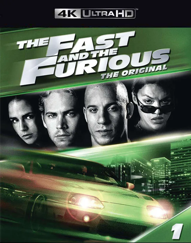 THE FAST AND THE FURIOUS VUDU 4K OR ITUNES 4K VIA MOVIES ANYWHERE