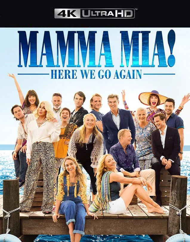 MAMMA MIA! HERE WE GO AGAIN VUDU 4K OR ITUNES 4K VIA MA