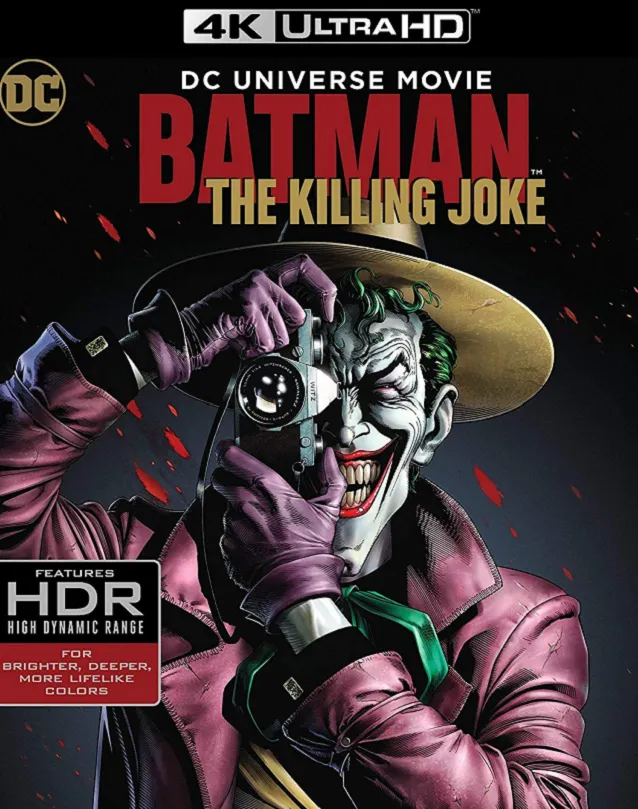 BATMAN THE KILLING JOKE VUDU 4K OR ITUNES 4K VIA MA