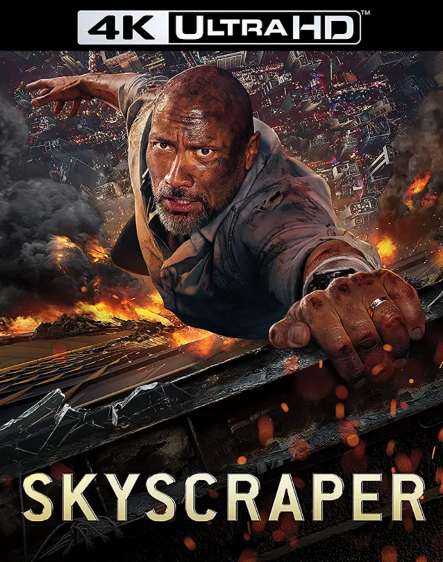 SKYSCRAPER VUDU 4K OR ITUNES 4K VIA MOVIES ANYWHERE