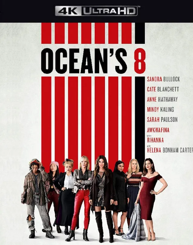 OCEAN'S EIGHT VUDU 4K OR ITUNES 4K VIA MOVIES ANYWHERE