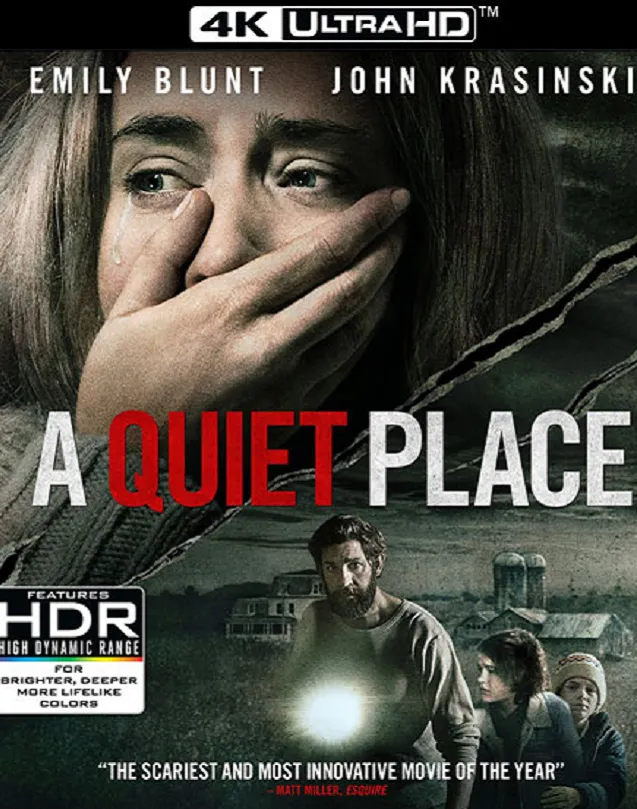 A QUIET PLACE VUDU 4K