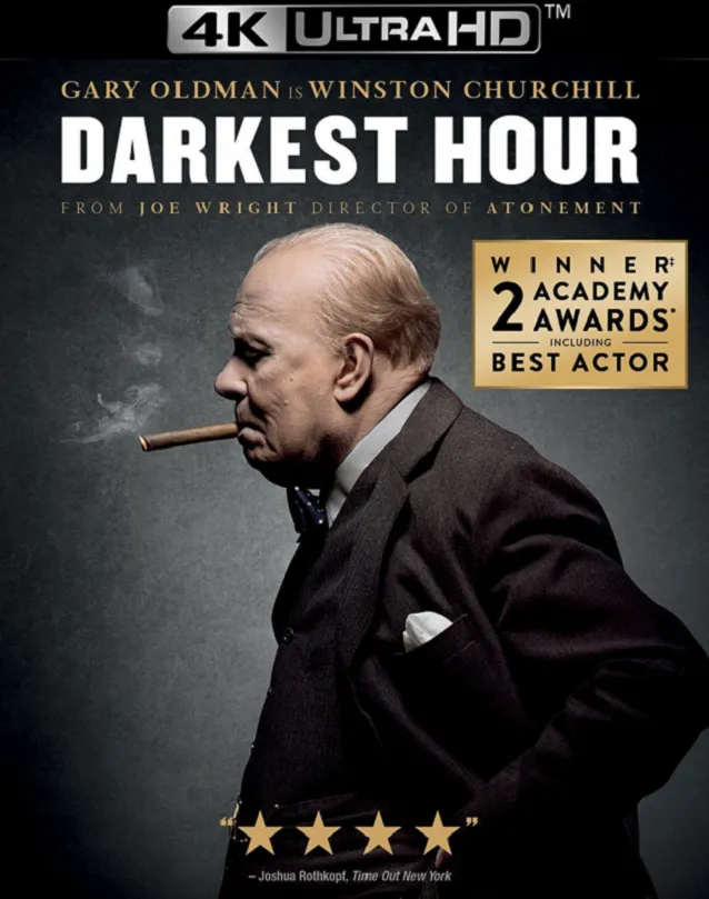 DARKEST HOUR VUDU 4K OR ITUNES 4K VIA MA