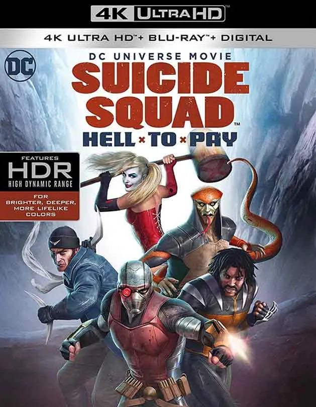 SUICIDE SQUAD HELL TO PAY VUDU 4K OR ITUNES 4K VIA MOVIES ANYWHERE