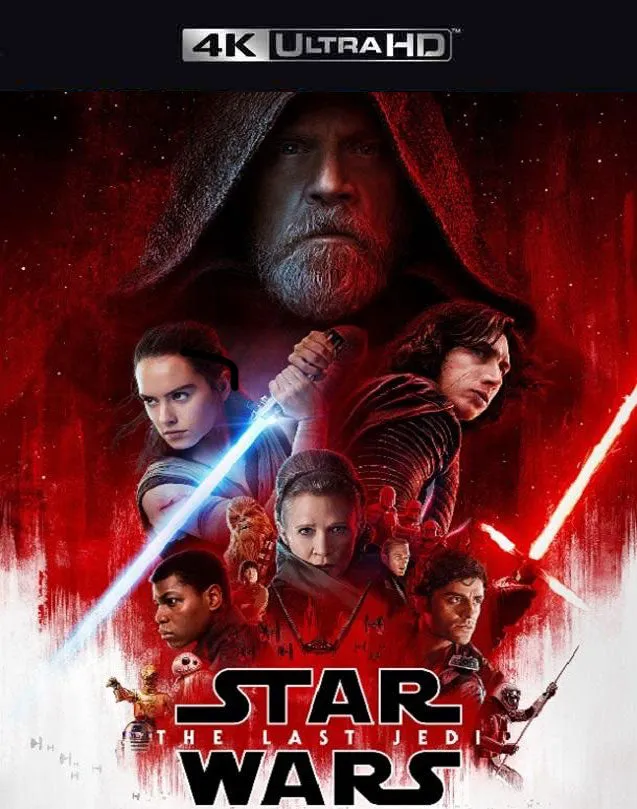 STAR WARS THE LAST JEDI MA VUDU 4K ITUNES 4K