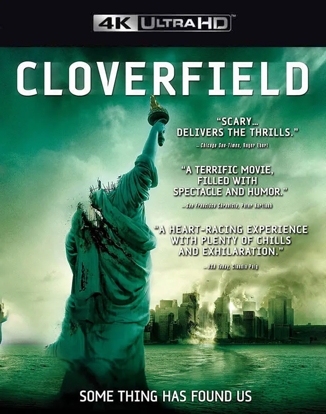 CLOVERFIELD VUDU 4K OR ITUNES 4K