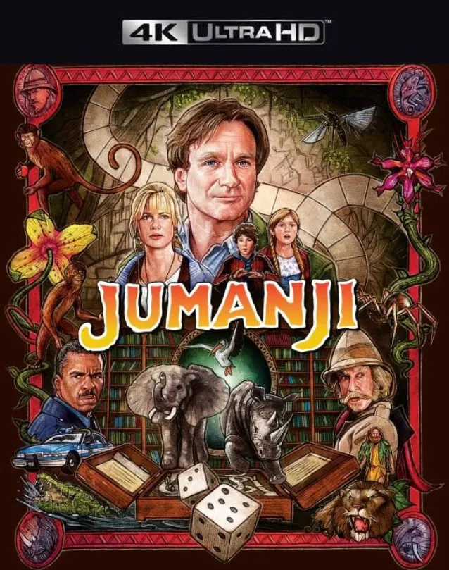 JUMANJI 1995 VUDU 4K OR ITUNES 4K VIA MA