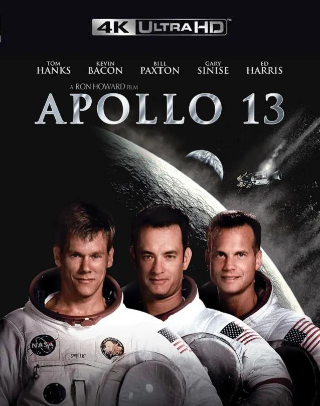 APOLLO 13 VUDU 4K OR ITUNES 4K VIA MA