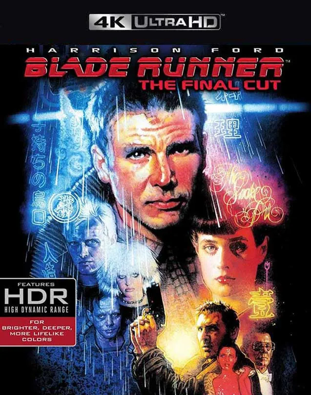 BLADE RUNNER THE FINAL CUT VUDU 4K OR ITUNES 4K VIA MA