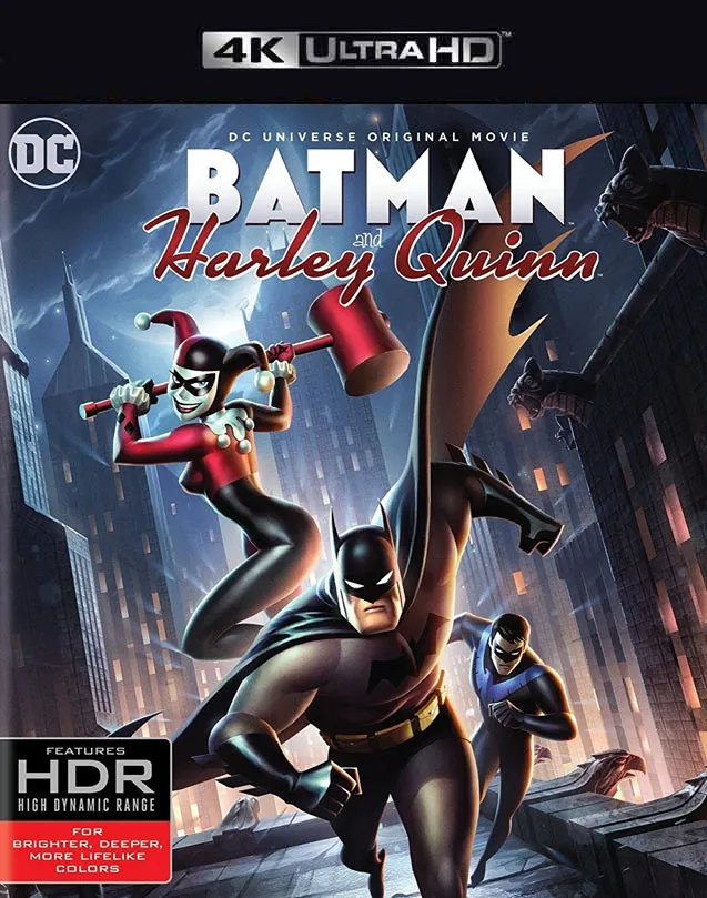 BATMAN & HARLEY QUINN VUDU 4K OR ITUNES 4K VIA MA