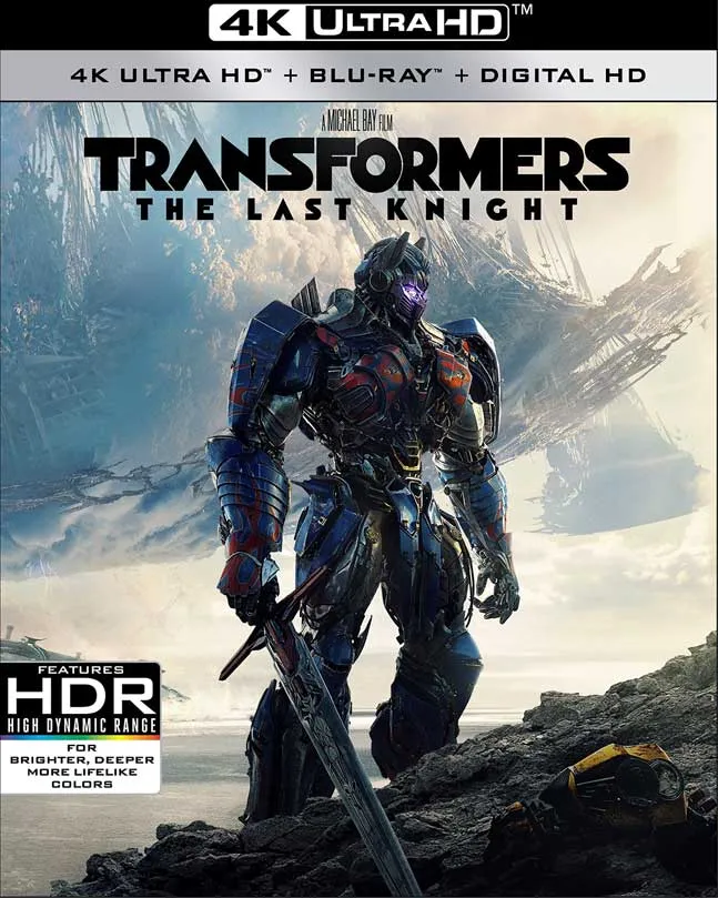 TRANSFORMERS THE LAST KNIGHT VUDU 4K