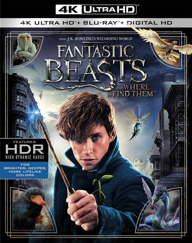 FANTASTIC BEASTS AND WHERE TO FIND THEM VUDU 4K OR ITUNES 4K VIA MA