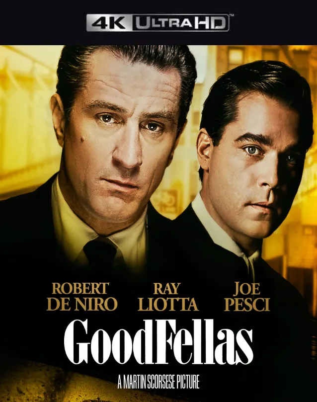 GOODFELLAS VUDU 4K OR ITUNES 4K VIA MA