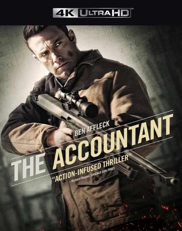 THE ACCOUNTANT VUDU 4K OR ITUNES 4K VIA MA