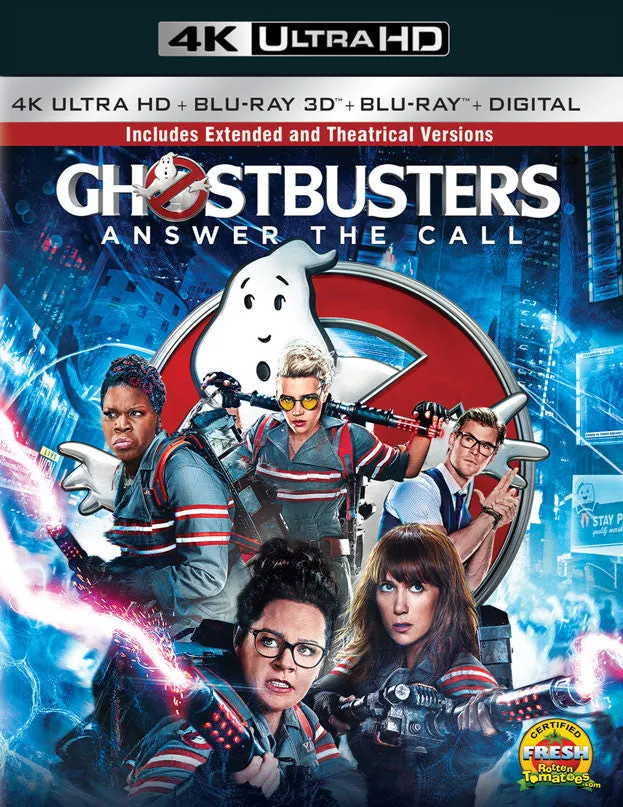 GHOSTBUSTERS 2016 VUDU 4K OR ITUNES 4K VIA MOVIES ANYWHERE