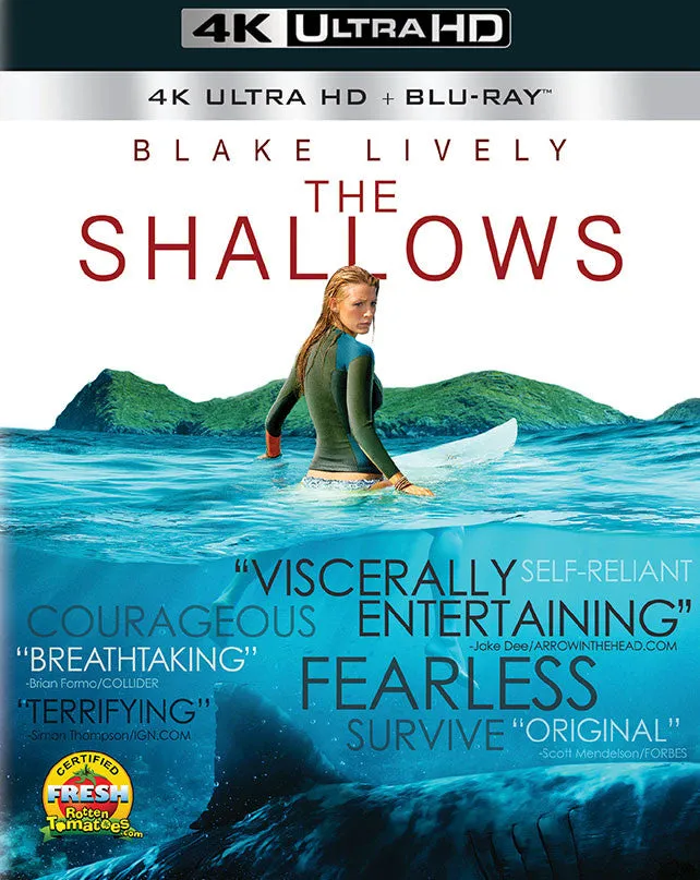 THE SHALLOWS VUDU 4K OR ITUNES 4K VIA MOVIES ANYWHERE