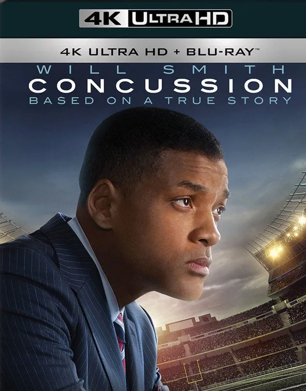 CONCUSSION UV 4K OR ITUNES 4K VIA MOVIES ANYWHERE