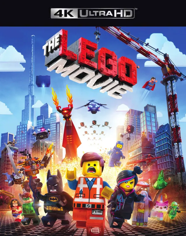 THE LEGO MOVIE VUDU 4K OR ITUNES 4K VIA MA