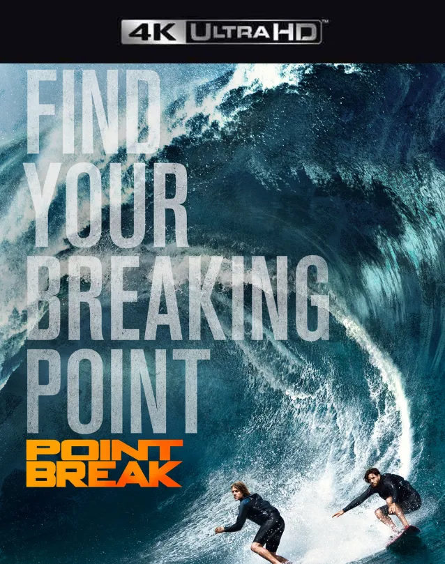 POINT BREAK 2015 VUDU 4K OR ITUNES 4K VIA MA