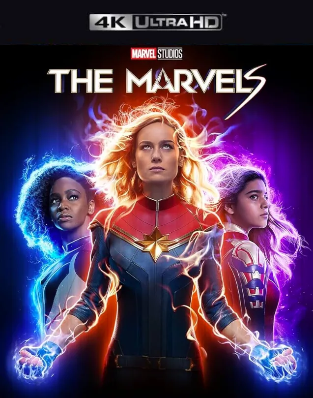 THE MARVELS VUDU 4K OR ITUNES 4K VIA MA