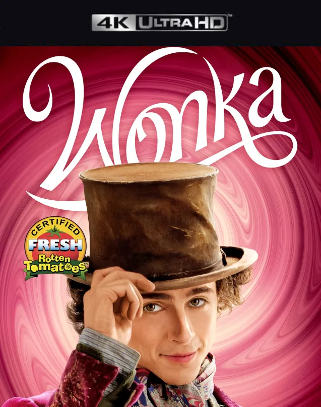 WONKA VUDU 4K OR ITUNES 4K VIA MA