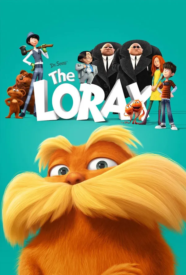 THE LORAX VUDU HD OR ITUNES HD VIA MOVIES ANYWHERE