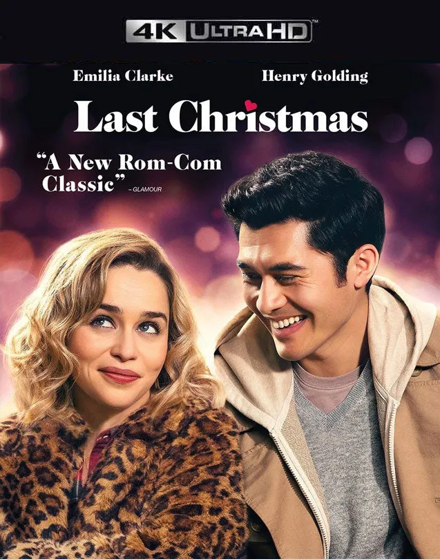 LAST CHRISTMAS VUDU 4K OR ITUNES 4K VIA MA