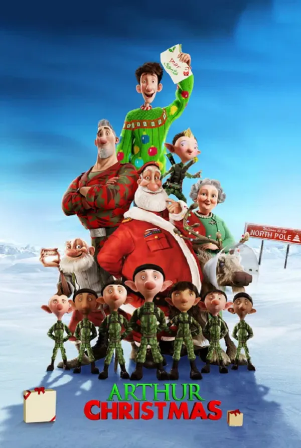 ARTHUR CHRISTMAS VUDU HD OR ITUNES HD VIA MA