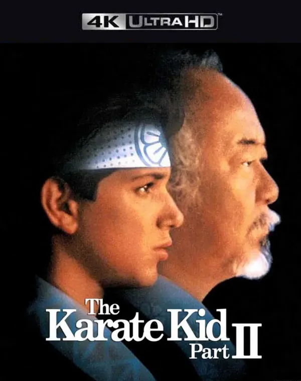 THE KARATE KID PART II VUDU 4K OR ITUNES 4K VIA MA