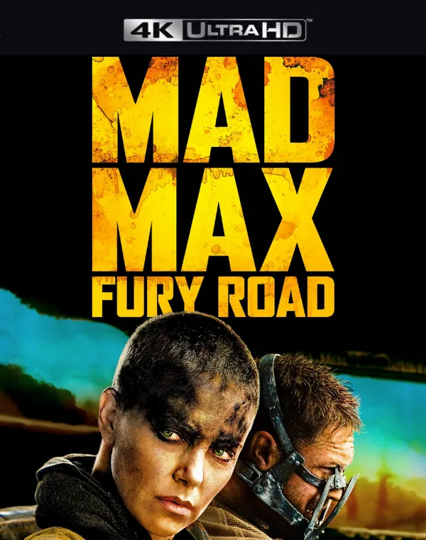 MAD MAX FURY ROAD VUDU 4K OR ITUNES 4K VIA MA